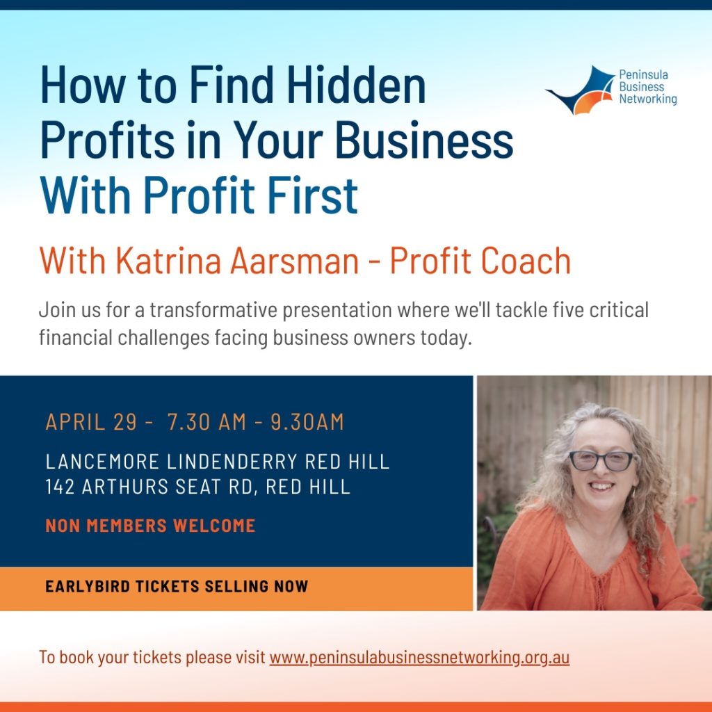 Finding hidden profits in your business – yes this is possible with Profit First.