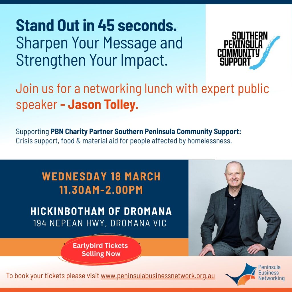 Sharpen Your Message, Strengthen Your Impact and Stand Out in 45 Seconds.